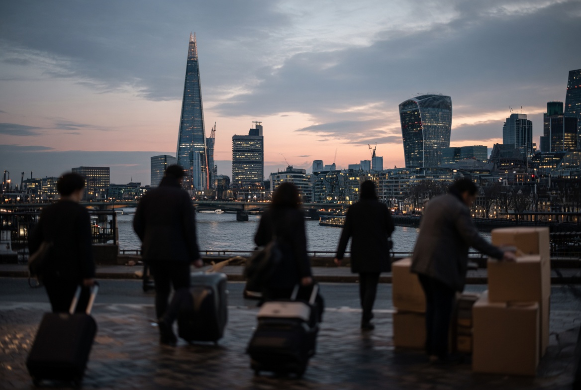 London’s population falls for the first time in nearly 40 years