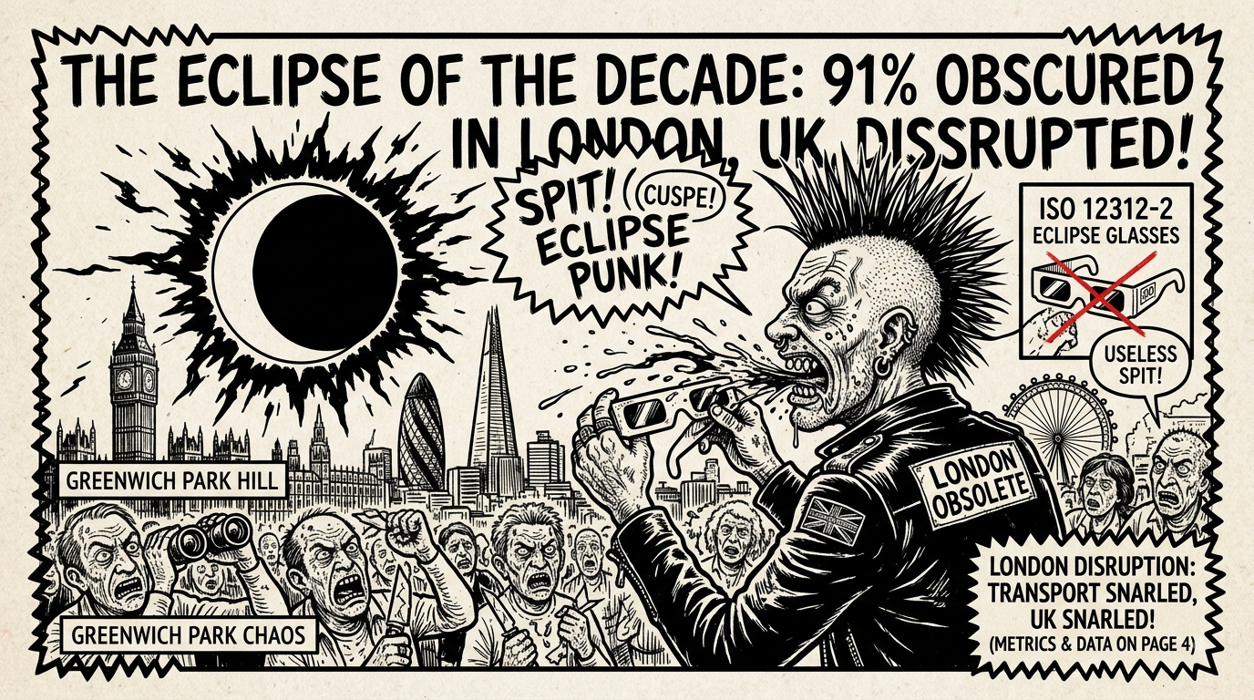 The Eclipse of the Decade: How the Largest Astronomical Event in 27 Years Impacted London and the UK